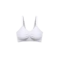 Babyono Kojící podprsenka s krajkou , bílá, B70-75 cm