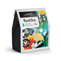 Penerini Rustika 100% arabika zrnková káva 150 g