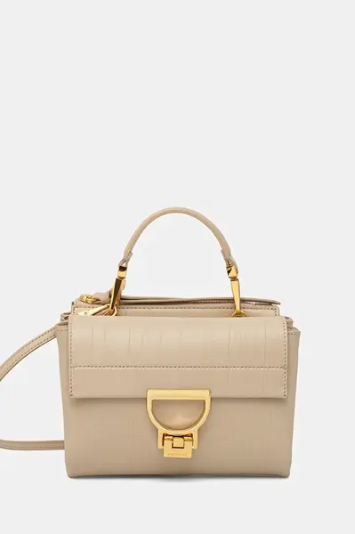 Kožená kabelka Coccinelle ARLETTIS PLISSE