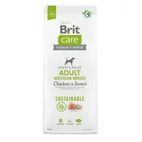 Brit Care Dog Sustainable Adult Medium Breed Chicken & Insect 12 kg | Granule pro psy