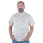 Pánské tričko bushman robson šedá s