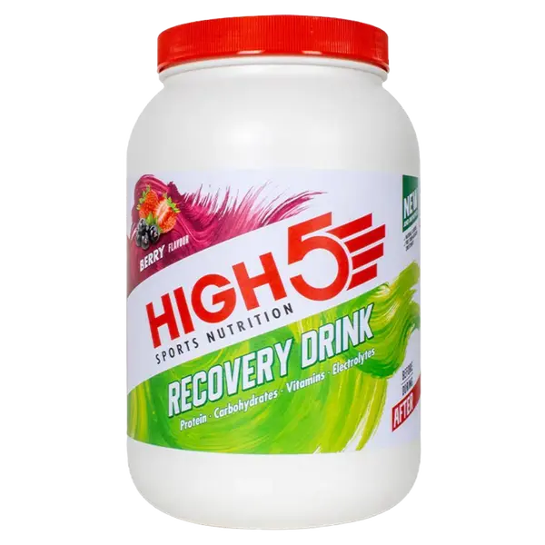 HIGH5 Recovery Drink 1,6kg - jahoda