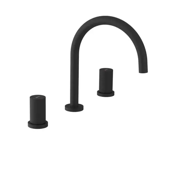 Sapho Ultratap - Umyvadlová baterie, 3-otvorová instalace, matná černá UT017TB