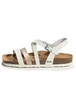 Bayton Sandále 'Gerone'  ružové zlato / biela