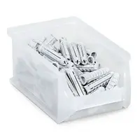 24 x Průhledné zásobníky pro velké zatížení 160x102x75mm