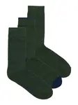 JACK & JONES Ponožky  námornícka modrá / jedľová