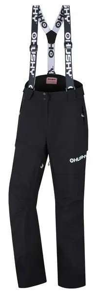 Husky Grati L XL, black Dámské lyžařské kalhoty