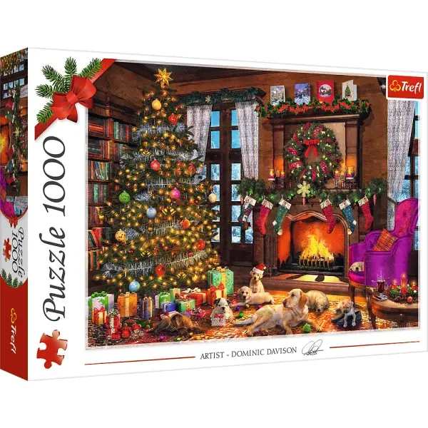 Trefl Puzzle 1000 - Vánoce přicházejí