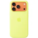 Silikonový kryt MGFF4ZM/A Apple vč. Magsafe pro Apple iPhone 17 Pro, neon yellow