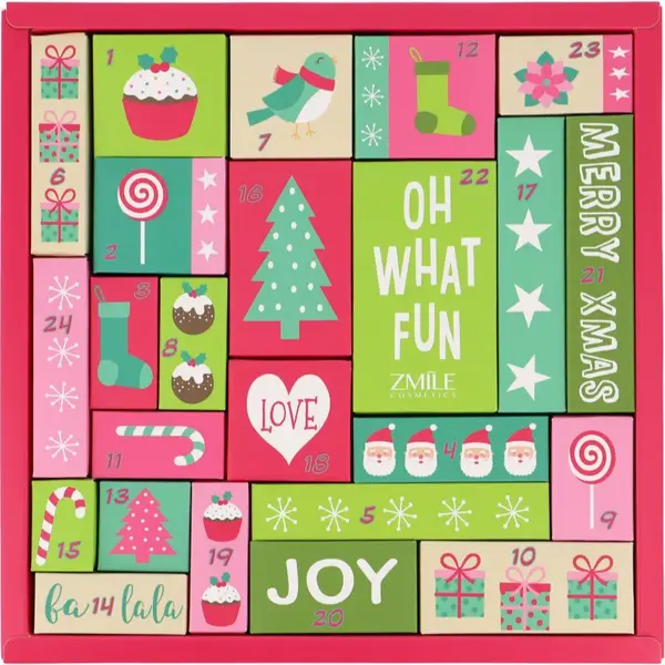ZMILE COSMETICS Advent Calendar Puzzle Oh What Fun adventný kalendár