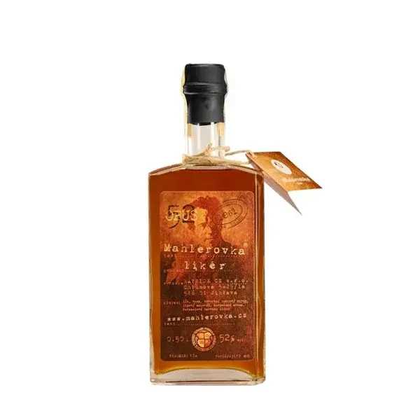 Mahlerovka Opus 52% 0,5 l (holá láhev)