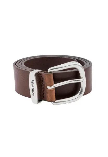 Opasek WRANGLER EASY BELT BROWN 112352692 Velikost: 110 cm