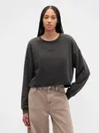 GAP Dámská Oversize crop mikina Heavyweight 799277-01 Velikost: XXL