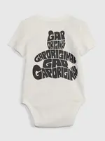 GAP Baby body s medvídkem - Kluci