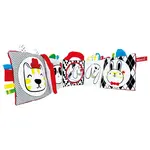 Mom’s Care – moje prvé leporelo so zvieratkami – kontrastné farby