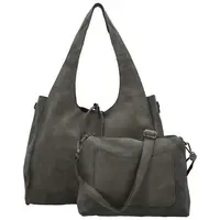 Dámsky set kabeliek tmavo šedý - Paolo bags Sherika