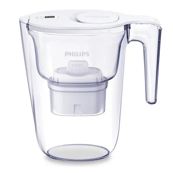 Philips AWP2933WHT X-Clean 2,6 l filtrační konvice s časovačem bílá + 6x filtr