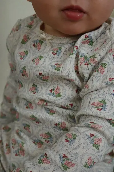 Bavlněné tričko s dlouhým rukávem Konges Sløjd MINNIE BLOUSE GOTS