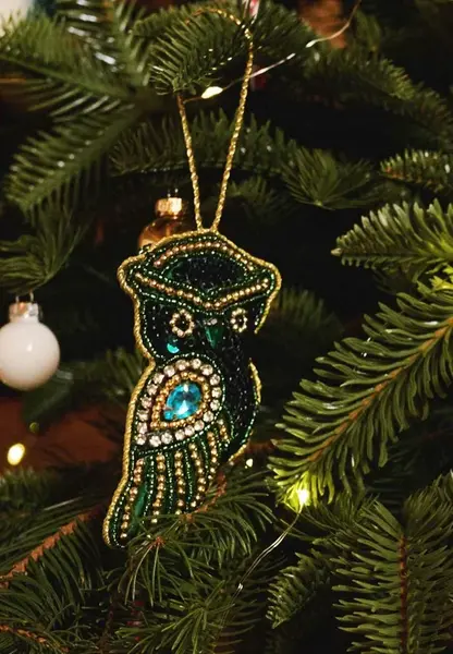 Ozdoba na vánoční stromeček Medicine zelená barva