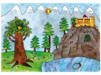 Marionetino - Prídavná kulisa - Zámok a zámocká komnata