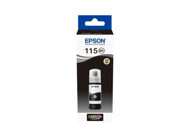 Epson 115 C13T07C14A černá (black) originální inkoustová náplň