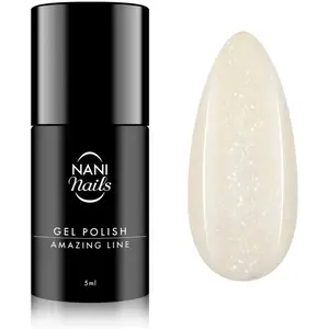 NaniNails NANI Amazing Line gélový lak na nechty odtieň Ivory Shimmer 5 ml