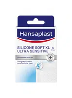 Hansaplast Silicone Soft XL ultra sensitive náplasti 5 ks