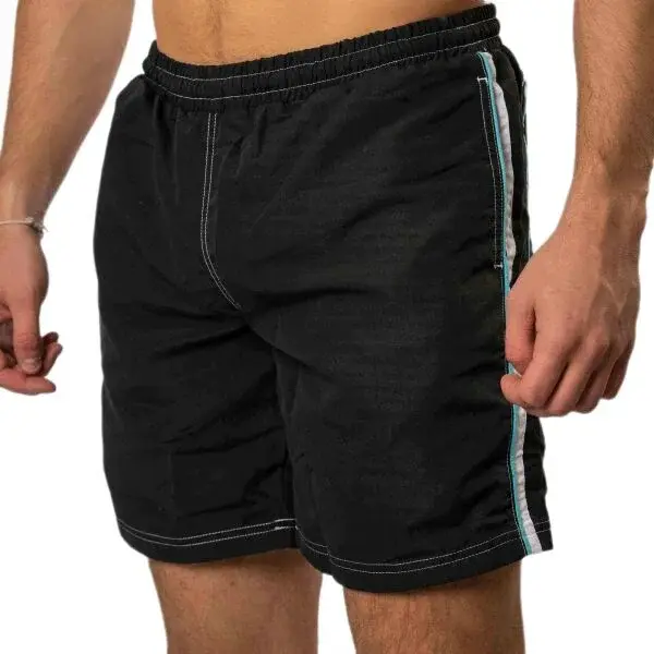 Kappa LOGO BALICRI Pánské plavecké šortky, černá, velikost XXL