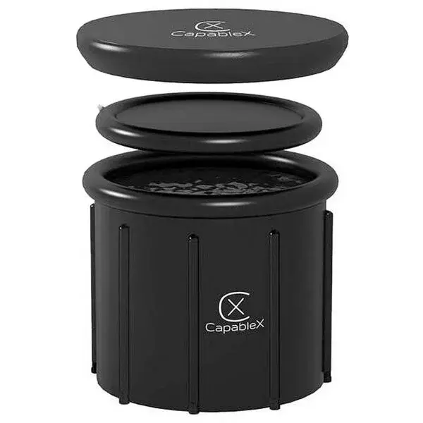 CAPABLEX ICE BATH Sud na otužovanie, čierna, veľkosť