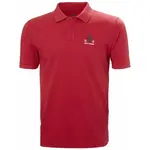 Helly Hansen KOSTER POLO Pánske polo tričko, červená, veľkosť