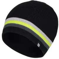 Lewro HAZAN Chlapčenská pletená čiapka, čierna, veľkosť 12-15Y
