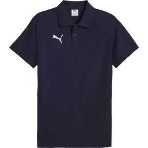 Puma TEAMEVOSTRIPE POLO Pánske polo tričko, tmavo modrá, veľkosť