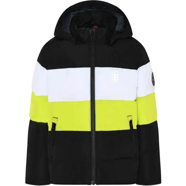 LEGO&reg; kidswear LWJIPE 705 JACKET Detská zimná bunda, čierna, veľkosť