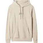 GAP V-INT MINI ARCH LOGO Pánska mikina, béžová, veľkosť