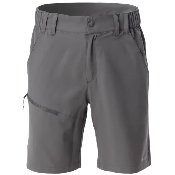 Hi-Tec MEGANO Pánske outdoorové šortky, tmavo sivá, veľkosť