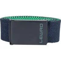Lewro MALIS Detský látkový opasok s kovovou sponou, tmavo modrá, veľkosť