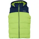 Lewro KELLIN Detská prešívaná vesta, svetlo zelená, veľkosť 116-122