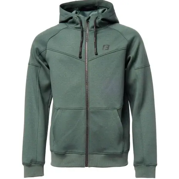 Fitforce GALIPETE Pánska fitness mikina, tmavo zelená, veľkosť XXL