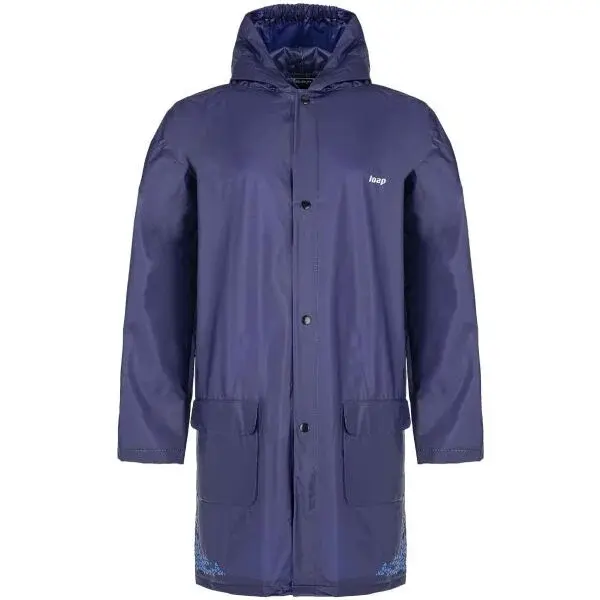 LOAP XABIO Detská pláštenka, tmavo modrá, veľkosť 3-4Y