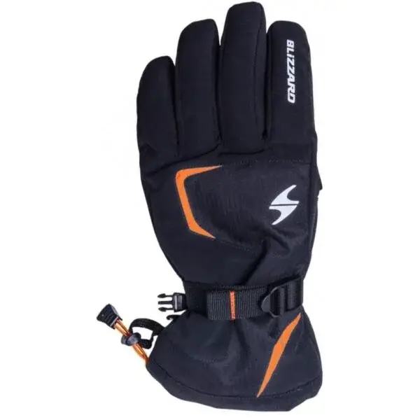 Blizzard REFLEX SKI GLOVES Lyžiarske rukavice, čierna, veľkosť