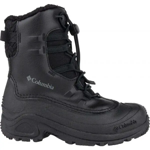 Columbia YOUTH BUGABOOT Detská zimná obuv, čierna, veľkosť 32