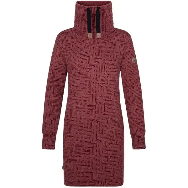 LOAP EBUNKA Dámske šaty, červená, veľkosť