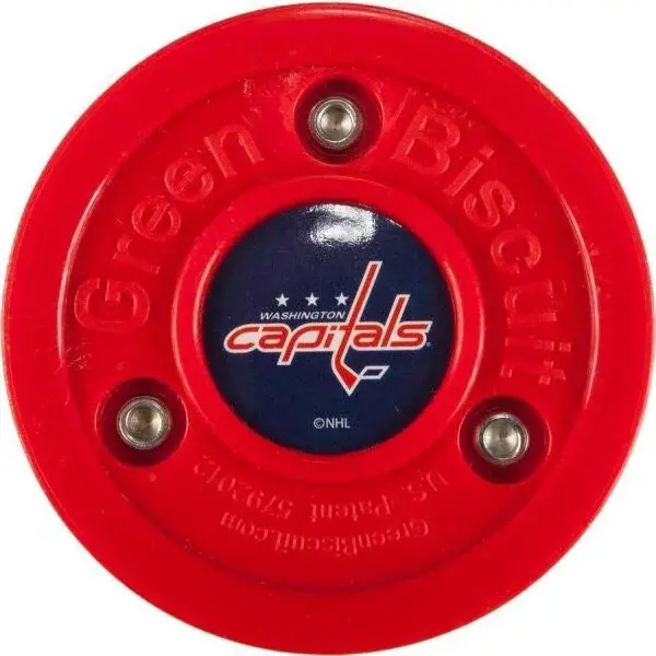Green Biscuit WASHINGTON CAPITALS NHL Puk, červená, velikost