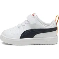 Puma RICKIE AC+INF Detská voľnočasová obuv, biela, veľkosť 24