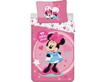 Dětské povlečení Minnie Sweet like me, růžové