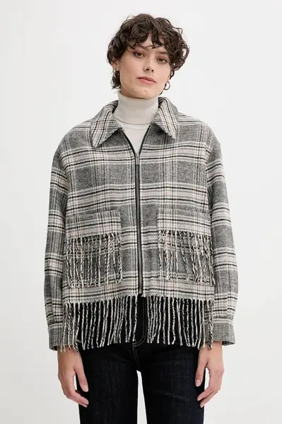 Pepe Jeans Bunda s příměsí vlny Pepe Jeans