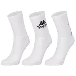 Kappa AUTHENTIC ORNEL KIDS 3P Detské ponožky, biela, veľkosť