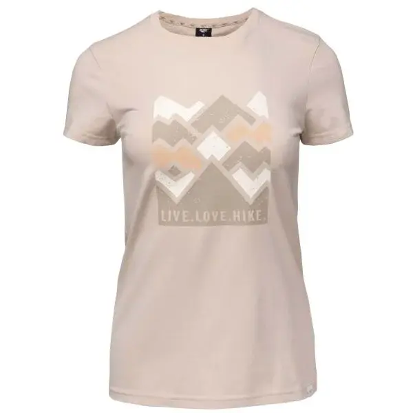 Hi-Tec LADY ALDIS SP Dámske tričko, béžová, veľkosť