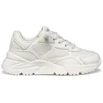 Geox J LOFTUS A Dievčenská vychádzková obuv, biela, veľkosť