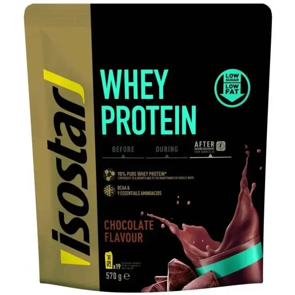 Isostar WHEY PROTEIN ČOKOLÁDA 570g Proteínový nápoj, , veľkosť 570 G